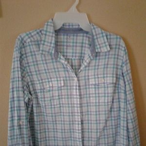 St Johns Bay Womens Button up Shirt